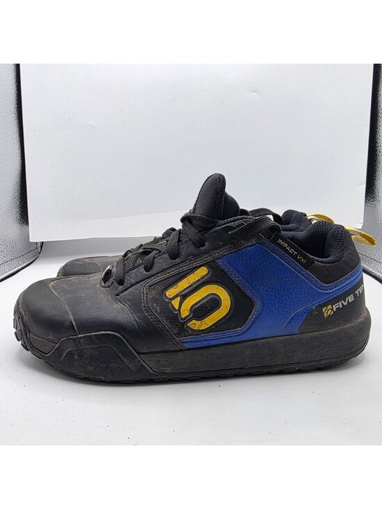 Five Ten Impact VXi Mens Size 8 Black Blue Mountain Bike Shoes Stealth Rubber main image 12
